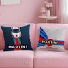 Классический бренд напитков Martini Наволочка Мягкая и Легко стирающаяся – Универсальная для Дивана, Кровати, Путешествий и Офиса