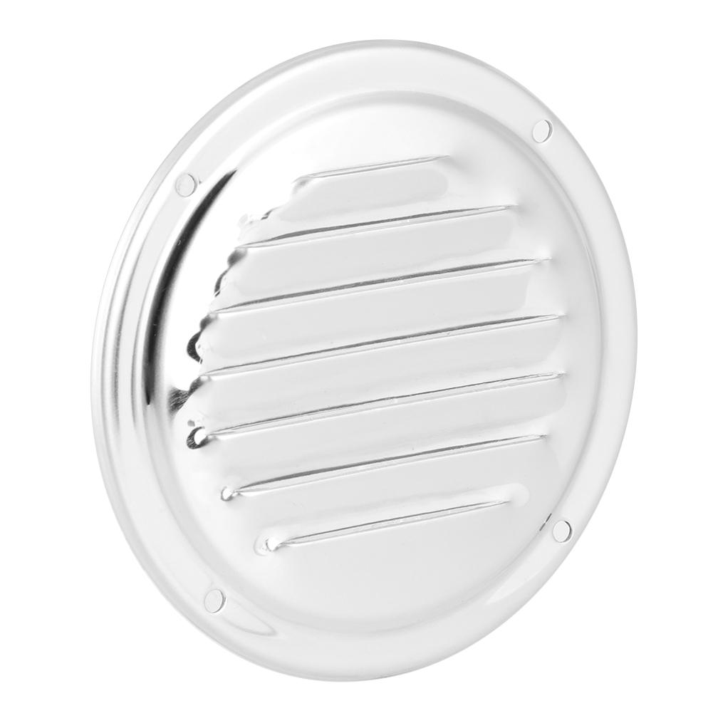 Круглая вентиляционная решетка из нержавеющей стали морского класса, вентиляционная решетка с жалюзи, крышка вентиляционной решетки