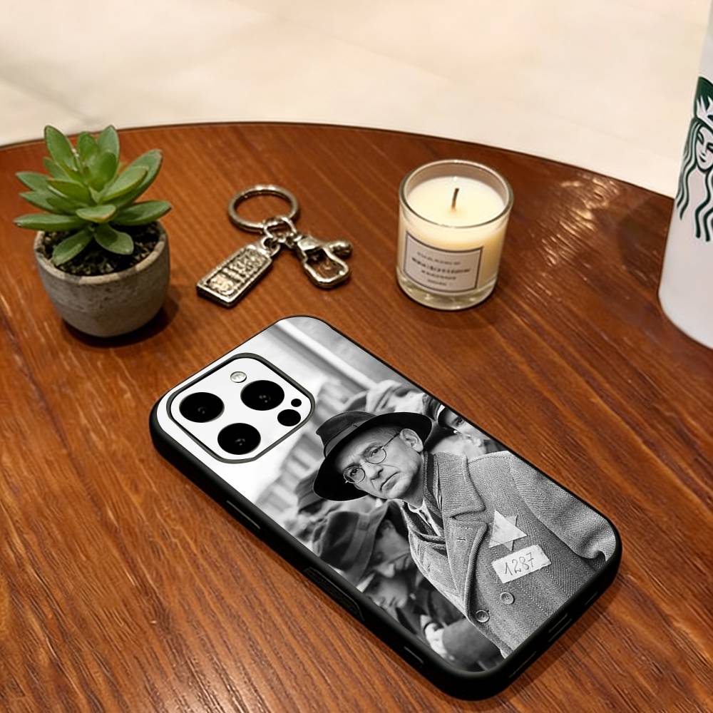 Чехол для телефона «Список Шиндлера» для iPhone 17, 16, 15, 14, 13, 12, 11 Plus, Pro Max, Другие Силиконовый Мягкий Черный Чехол