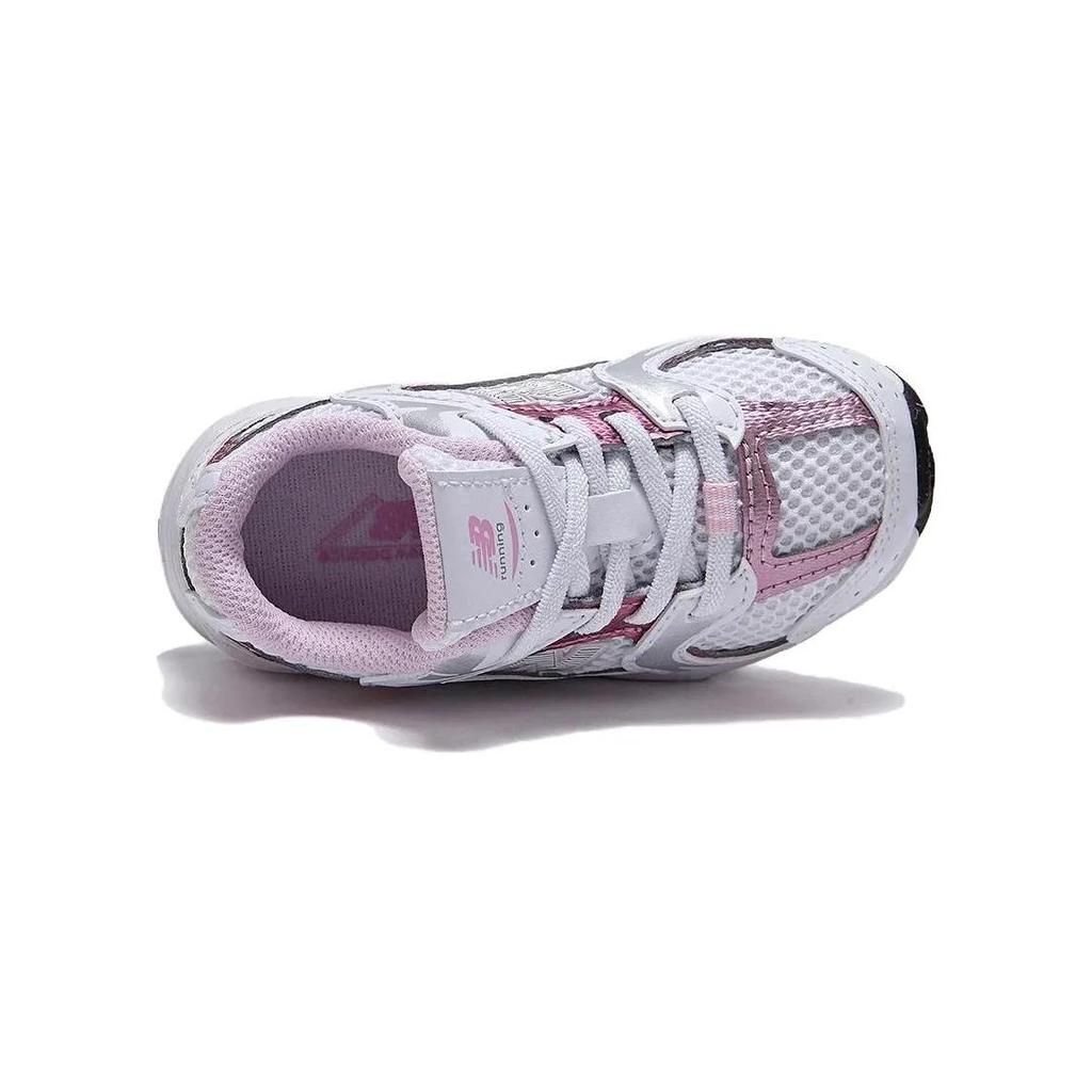 New Balance 530 Bungee Toddler 'Pink Sugar' (Unisex) White / Pink Sugar Toddler Shoes IZ530RK