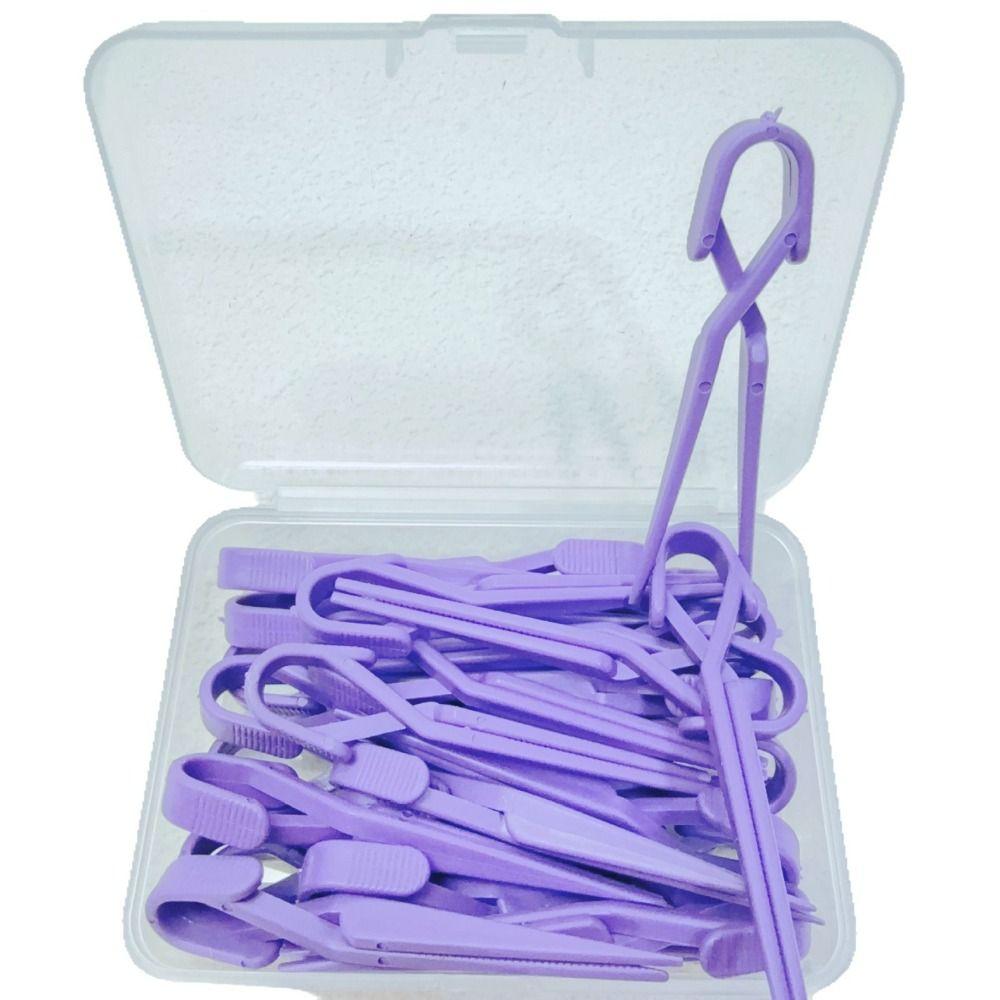 20Pcs Positioning Cross Nail Polish Protector Clips Nail Polish Guard Clips Gel Polish Application