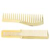 Расческа для стрижки волос для парикмахерской Расческа для стрижки волос с широкими зубьями для всех типов волос Золото