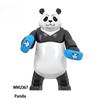 WM2367 Панда Строительные блоки Глава Амин Фигурка Рождественский подарок Игрушки для детей