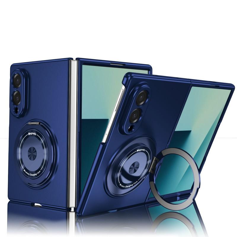 Z Fold 8/7/6/5/4/3 Case Magnetic Wireless Charging Rotating Stand Foldable Screen Protector