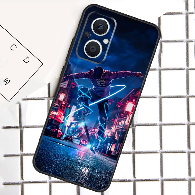 Крутой чехол для телефона в стиле скейтбординг для OPPO Reno 8T 7 8 Lite 14F 14 13 12 11 F 10 Pro OPPO Find X8 X6 X5 X9 Pro