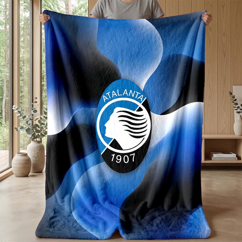 Atalanta FC Soft Flannel Fleece Blanket Lightweight Cozy Warm Throw Blanket For Sofa Bed Home Decor