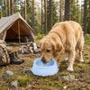 Hanging Silicone Pet Bowl Prevent Overflow Pet Feeding Bowl Practical Pet Food Dish  Outdoor Travel