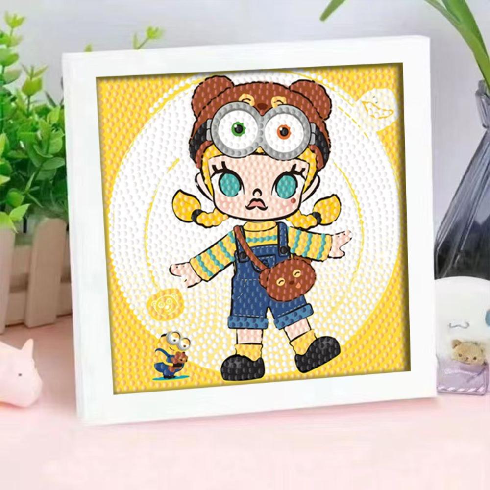 Diamond Painting DIY Student Handmade Diamond Sticker Children's Day Small Frame Painting Gift