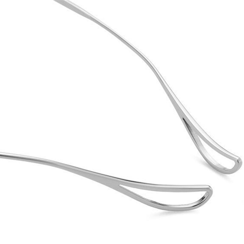 Сверхлегкие очки для чтения без оправы Прочность 0 +1,0~+4,0 Анти-синий свет Очки для дальнозоркости Очки для чтения