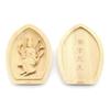 Kurita's Specialty Buddhist Statue [Guardian Deity] Dakini (Lotus-Shaped Incense Holder Buddha [Pocket Buddha]) Guardian Deity for Good Fortune