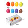 Educational Egg Wooden Shape Matching Toy For Brain Development Cognitive Skills