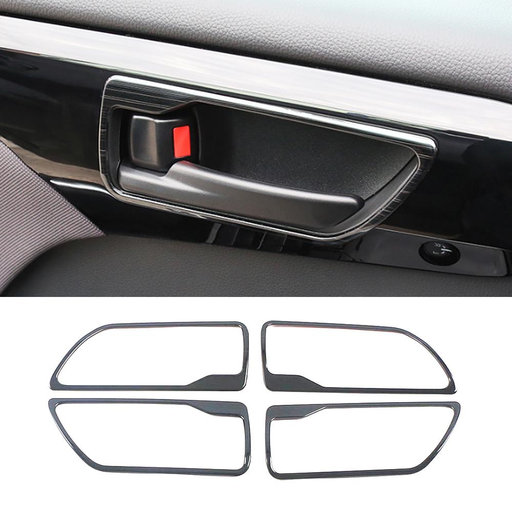 Для Toyota Highlander XU70 2024 внутренняя часть автомобиля Стайлинг Ремонт Внутренняя ручка двери Панель Рамка Отделка Наклейка из нержавеющей стали