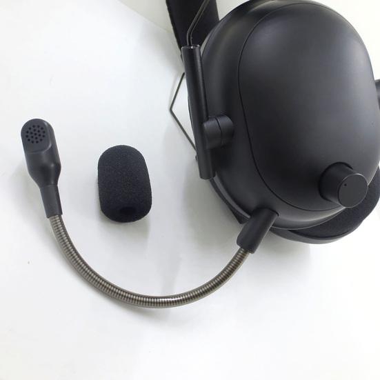 Gaming Headset Microphone Replacement for BlackShark V2 V2Pro V2SE 3.5MM Detachable Noise Reduction Wireless Headset Boom MIC with Foam
