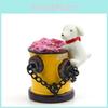 Small Dog Fire Hydrant Garden Decor With Resin Cartoon Style For Photography Props And Gift Ideas