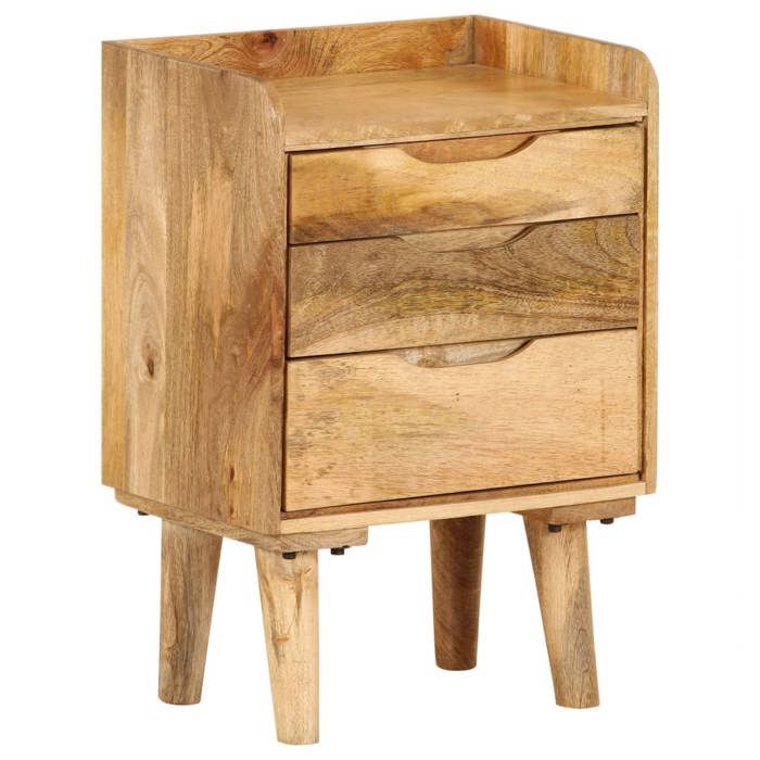 Maison Exclusive - Table de chevet Bois de manguier massif 40 x 30 x 59,5 cm