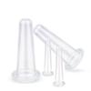 Jar Vacuum Cupping Cans for Massage Silicone Suction Cup Chinese Suction Cups Face Massage Cans Anti Cellulite Anti-wrinkl