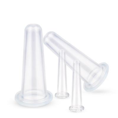 Вакуумные банки для массажа, силиконовые присоски, китайские присоски, банки для массажа лица, антицеллюлитные, против морщин