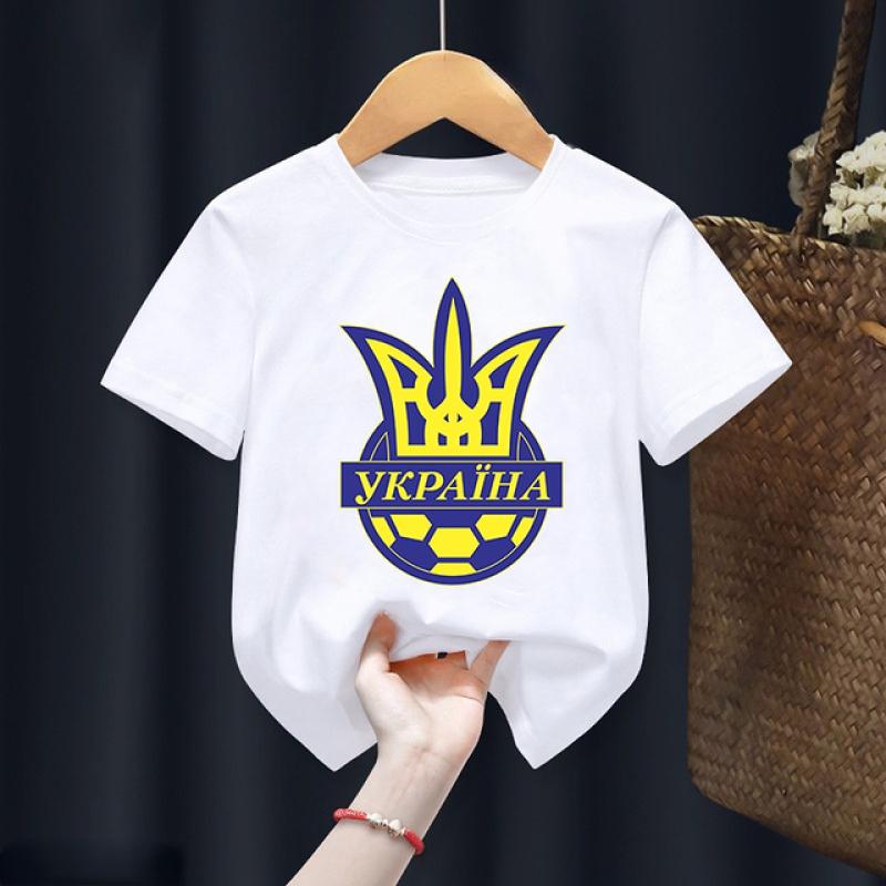 Women's T-shirt Lovely Ukrainian T-shirt Harajuku Adult T-shirt Unisex Top Short Sleeve T-shirt