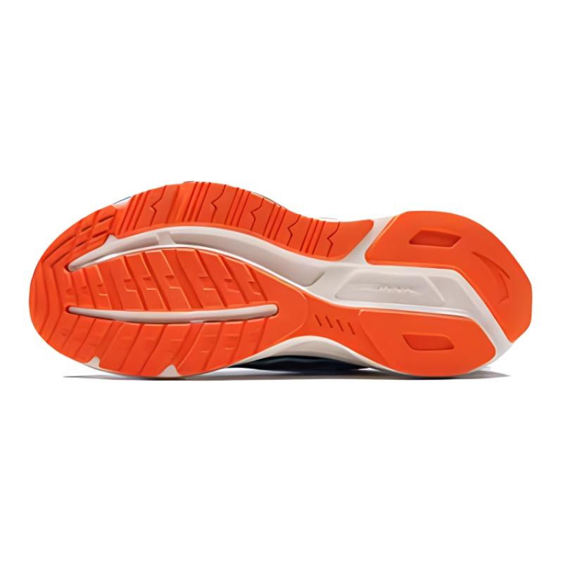 Anta Kids Victory Lite Shock Absorbing Wear Resistant Non Slip Low Top Running Shoes Kids Running Shoes White Blue Black 312425513-3