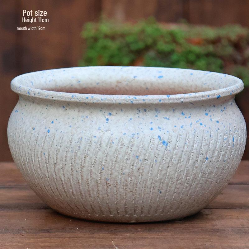 Специальное предложение: Высокий ретро-керамический цветочный горшок для суккулентов или зеленого редиса