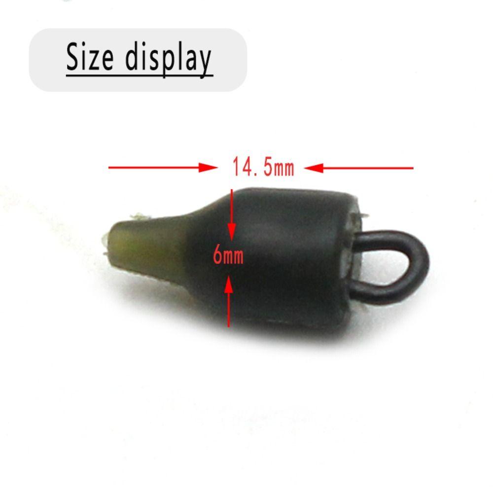 Quick Connect Rigs Stop Beads Quick Change Fishing Connector for 10PCS Rig Line Holder