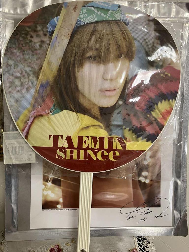 [USED] SHINee Taemin Large Photo Fan Rare