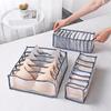 6/7/11 Grids Underwear Storage Box Foldable Closet Organizer Bra Sock Panty Underwear Organizer for Bedroom Drawer