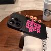 Стильный чехол для телефона с цитатой Для iPhone12 11 17 16 15 14 13 Pro Max Для iPhone 7 8 16 14 15 Plus XS XR X Прочная защитная Funda