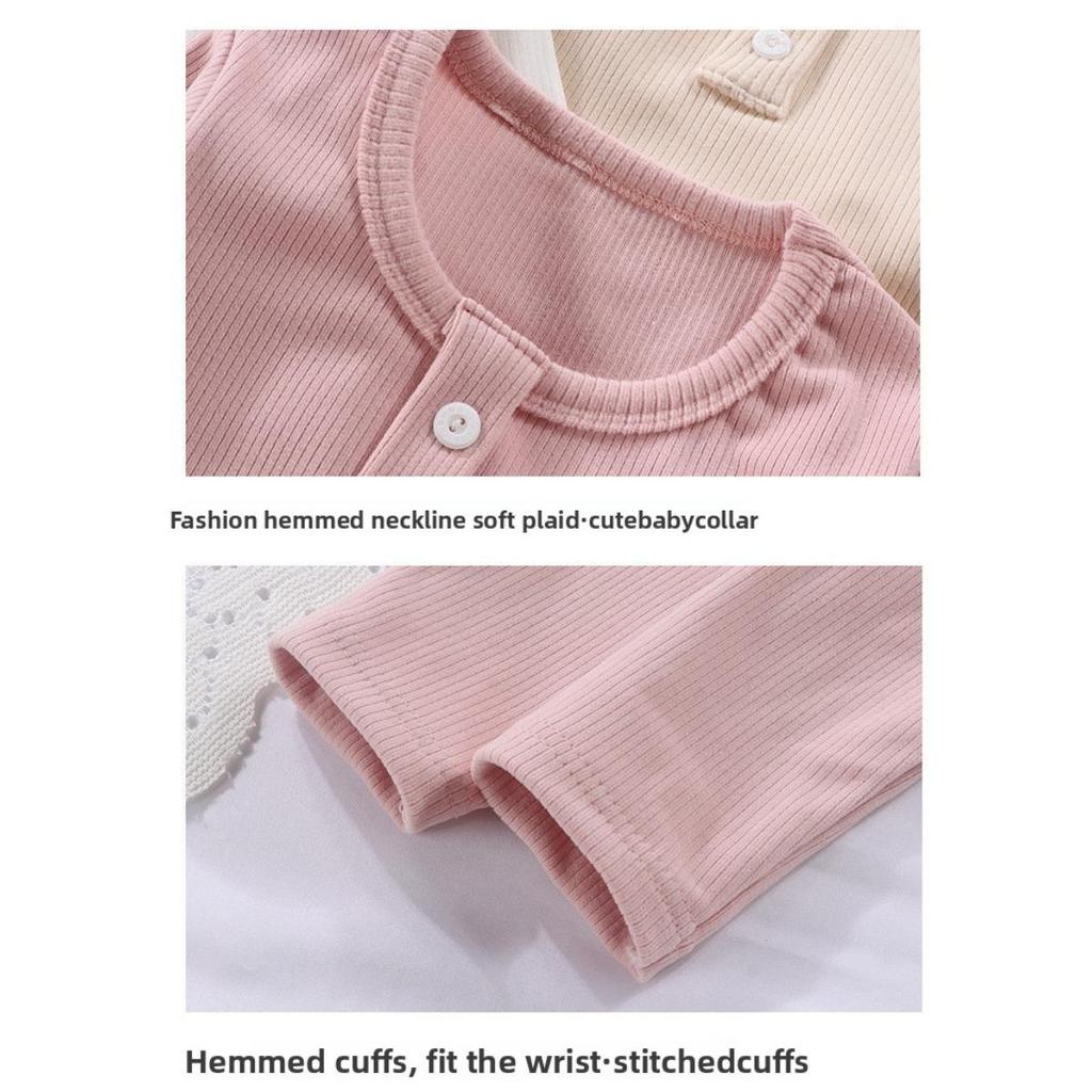 Wear Round Neck Pit Striped German Velvet Children's Base Shirt for Spring and Autumn, Long Sleeved T-shirt for Boys and Girls, Western-style Top