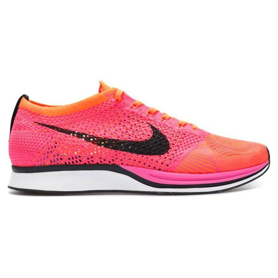 Nike Flyknit Racer Розовый Вспышка 526628-600