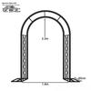 Wrought Iron Garden Arch Trellis