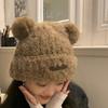 Подарки Корейский стиль Плюшевая шапка-медведь Ветрозащитные Мягкие плюшевые шапки-пуловер Сохраняют тепло Утолщенная шапка с защитой ушей Осень и Зима