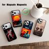 S-Sinners M-Movie-E W-Обои Чехол для Телефона Для iPhone 17,16,15,14,13,12,Plus,Pro,Max для Magsafe Магнитная Беспроводная Зарядка