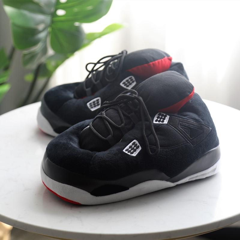 Зимние теплые тапочки, женские милые домашние тапочки, унисекс, один размер, кроссовки, мужская домашняя напольная хлопковая обувь, женские плюшевые шлепанцы 35–43