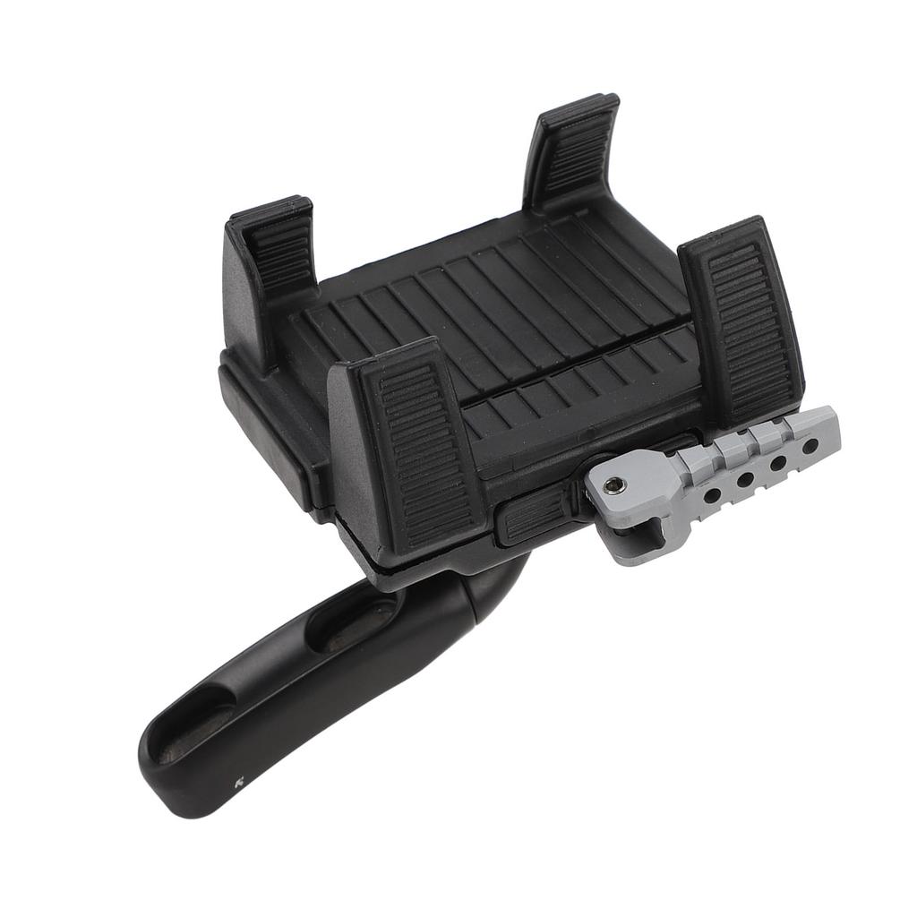 Motorcycle GPS Mount Bracket Aluminum Alloy Improve Riding Safety 360 Deg Rotation for Gold Wing GL1800