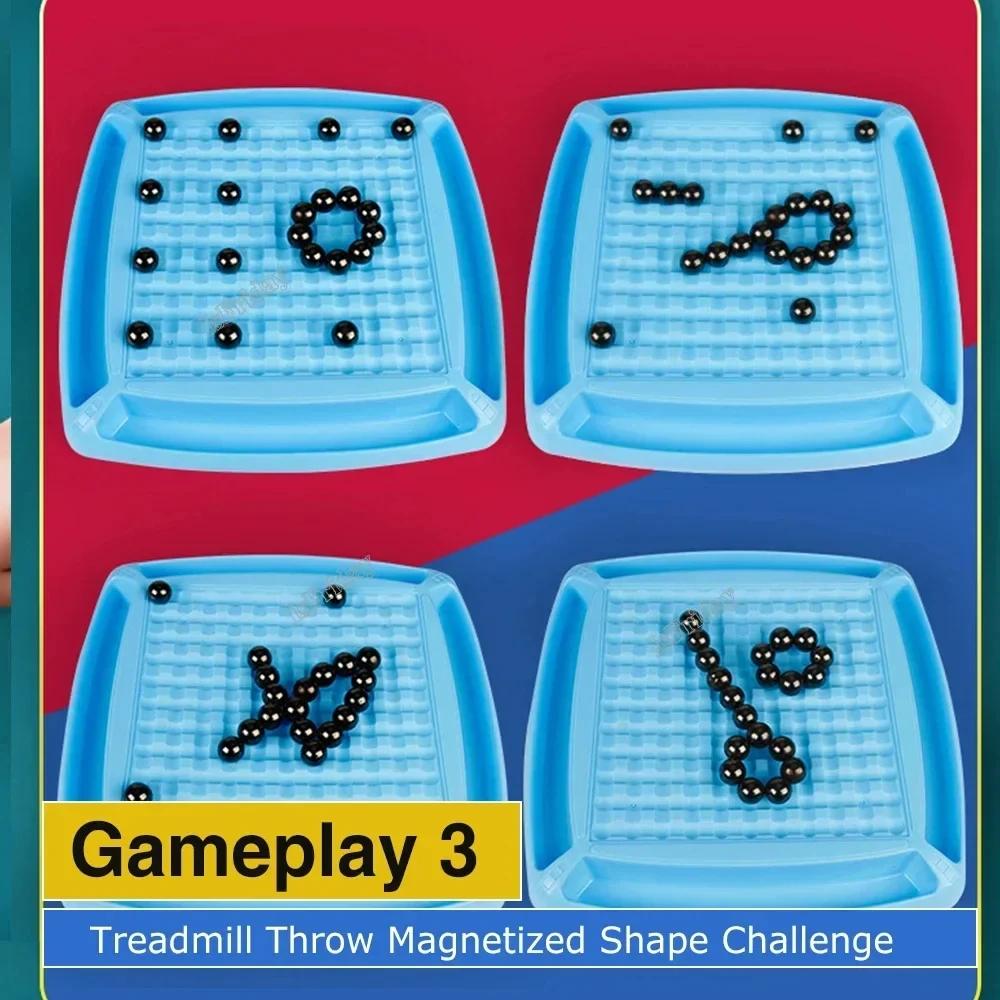 Магнитная игра в шахматы, интерактивный магнитный набор настольных игр, детские развивающие игрушки, забавная настольная магнитная игра для детей и взрослых