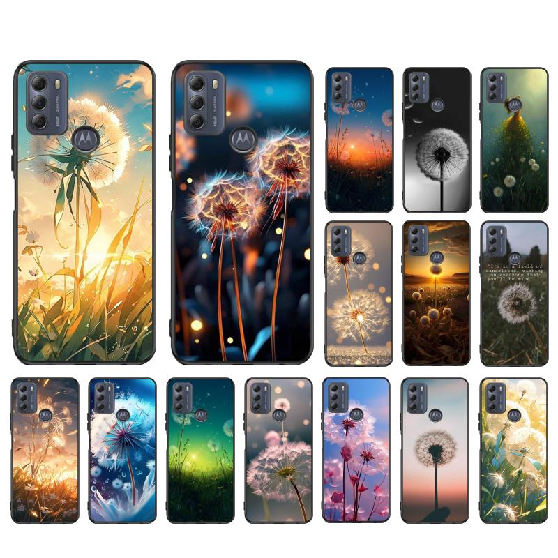 Красивый чехол для телефона с изображением одуванчика для Moto G84 G22 G32 G42 G52 G62 G53 G72 G60 G60S G100 G10 G20 G30 G13 G50 G 5G G Pure