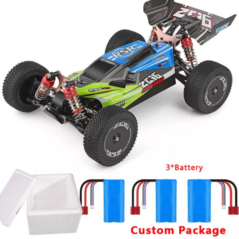 Wltoys 144001 1/14 2.4g 4wd высокоскоростные гоночные радиоуправляемые модели автомобилей 60 км/ч (индивидуальный пакет) Нет цвета