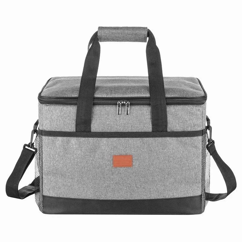 36L Cooler Bag Multifunctional Collapsible Sealed Leak-Proof Picnic Lunch Beer Bag For Outdoor Travel Camping Bbq Family Party