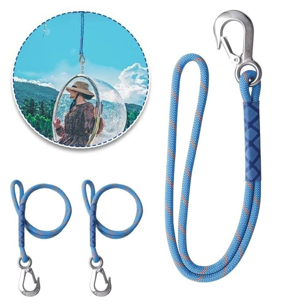 50/100/150cm Swing Hanging Rope Heavy Duty Polyester Sling Indoor Outdoor Swing