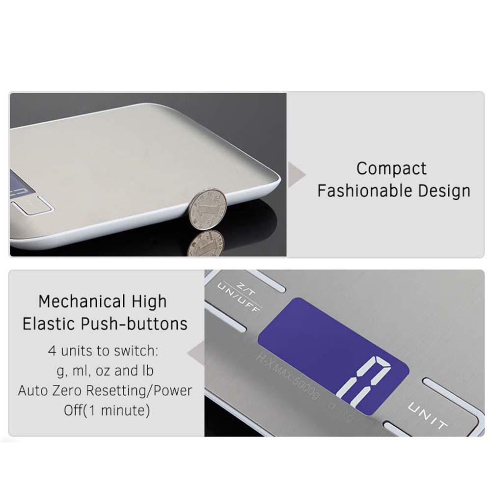 Портативные цифровые весы Мини-цифровые кухонные весы Профессиональные точные электронные весы Прецизионные весы 10 кг*1 г DH