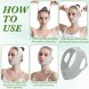 Adjustable Facial Lifting Strap Resuable Face Lift Band Portable Face Lifting Belt  Skin Care