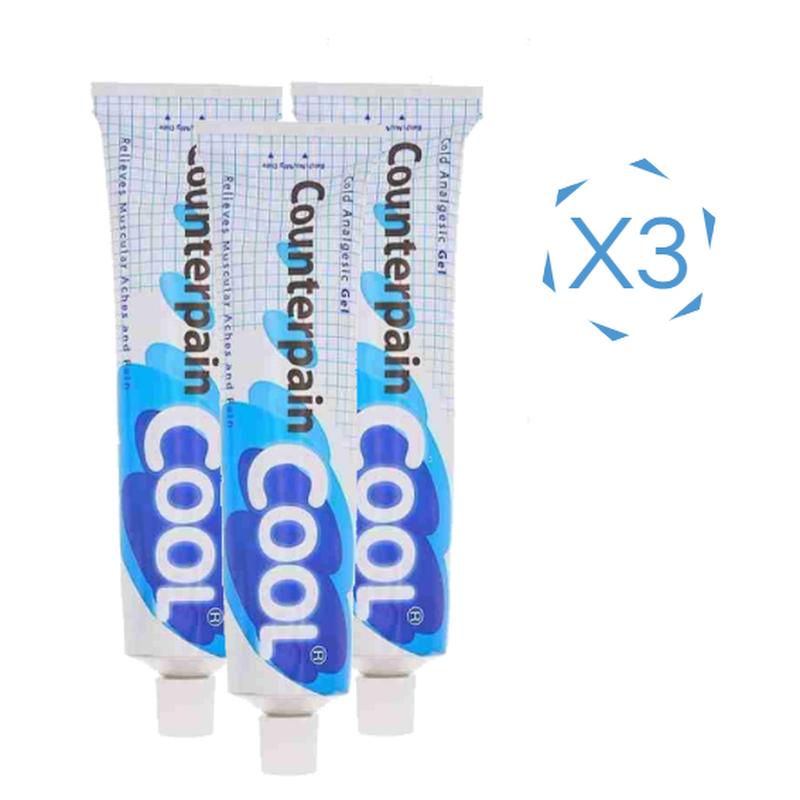 Cool Glacial Gel Counterpain 120г - для спорта, суставов, облегчения боли и свежести