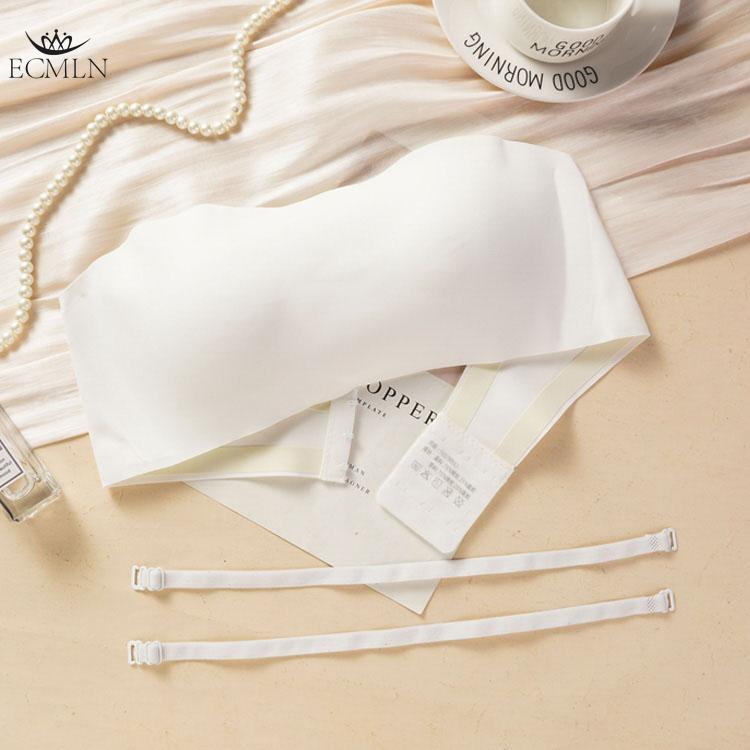 Summer Thin Strapless Bra Non-slip Seamless Invisible Tube Top To Collect Breasts Without Steel Ring Bra