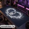 Large Mouse PadNottingham Forest Custom Name Text Personalized Desk Mat Non Slip Gaming Pad