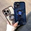 Чехол-держатель Electroplateastronaut для Iphone 14 13 12 11 Pro Max Xs Xr X 14 7 8 Plus, роскошный мягкий защитный чехол