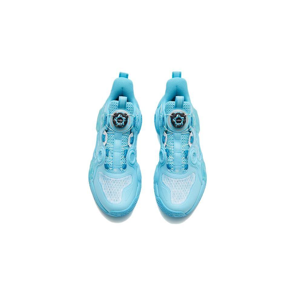 Anta Баскетбольные кроссовки Kids Asymmetric 2 простые, удобные, нескользящие, прочные, средней высоты, детские баскетбольные кроссовки Mercury-Blue 312321102H-5