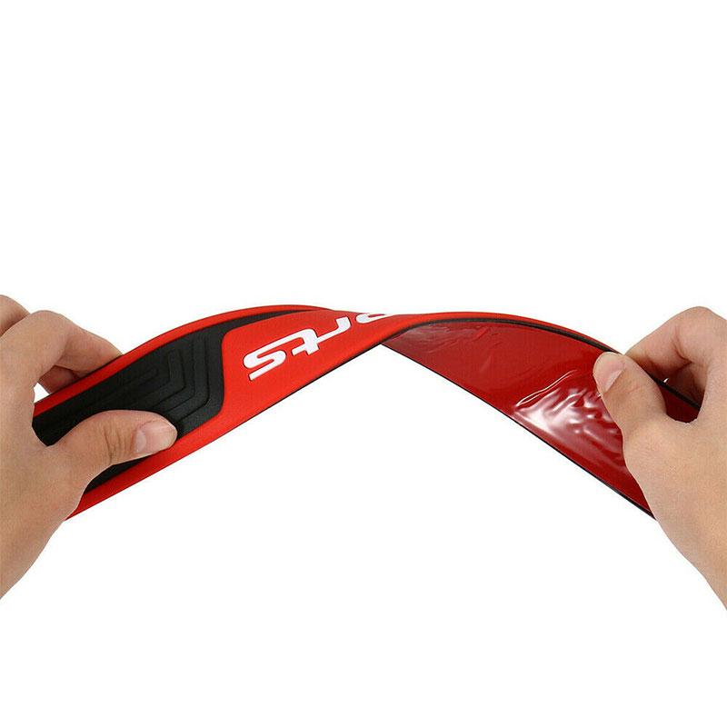 Накладка на порог автомобиля, накладка на панель, защитная панель, внутренняя резиновая полоса, 4 шт.