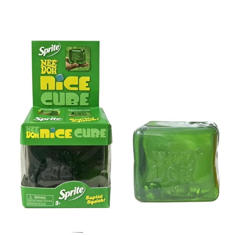 Needoh Dr Pepper Nice Cube Drop Аромат газировки Мальтоза Сквиши Игрушки Медленно поднимающиеся Снятие стресса Против тревожности Сенсорная игрушка для кончиков пальцев