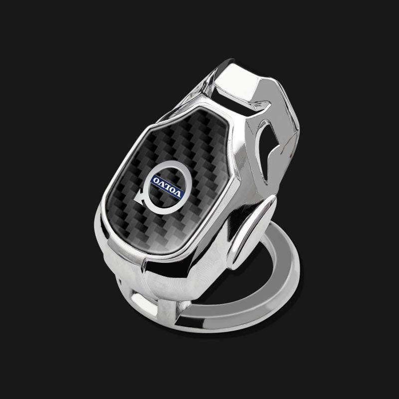 ljcmw9 Car One-Key Start Button Protection Cover Wear-resistant Flip-Top for Volvo V50 S60L XC60 S40 XC90 V60 S80 V90 V70 V6 T6